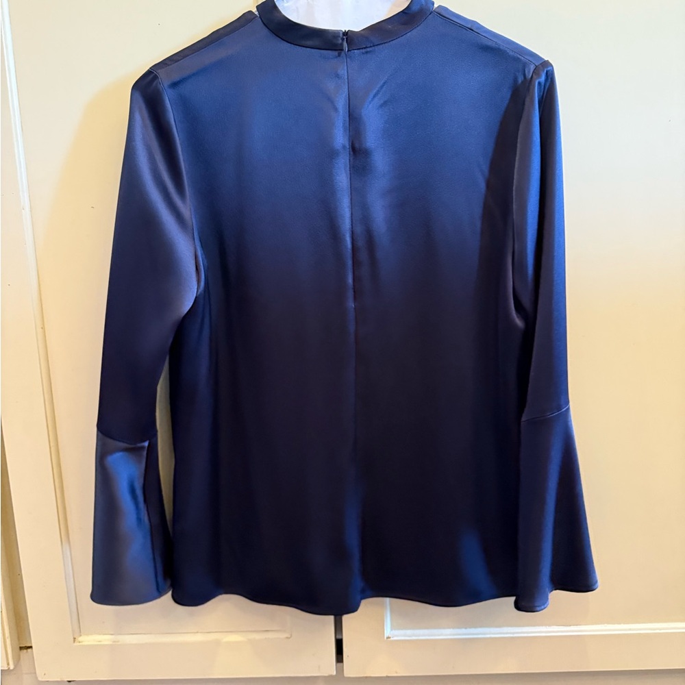 Drew Women's V Neck Bell Sleeve Blouse - Picture 3 of 4